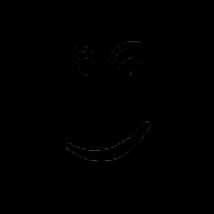 Create meme: the smile on black background, black background , cute black background