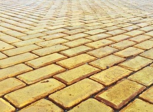 Create meme: paving slabs , the paving stones are yellow, paving slabs old town texture