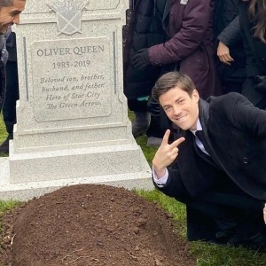 Create meme: grave, grant gastin near the grave, grant gastin near the grave of Oliver