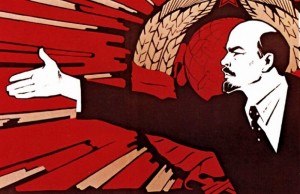 Create meme: posters of the USSR Lenin, Vladimir Ilyich Lenin, Lenin forward comrades