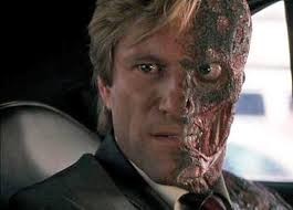 Создать мем: Двуликий, two face, двуликий фильм