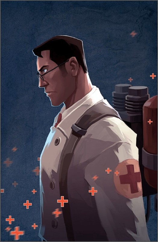 Create meme: medic tf2, doctor from tim fortress 2, tf 2 medic