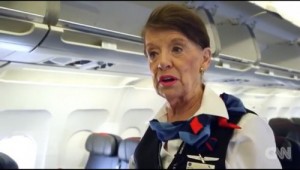 Create meme: Aeroflot, stewardess ugly fat, old flight attendant