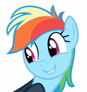 Create meme: pony rainbow dash, pony, mlp