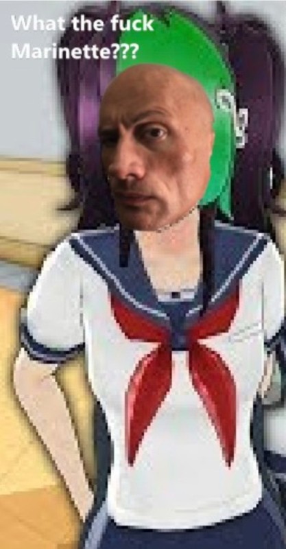 Create meme: yandere face, characters from yandere simulator, Pippi osu yandere simulator