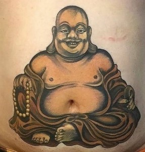 Create meme: Buddha Maitreya, Chinese Buddha, sketch Buddha