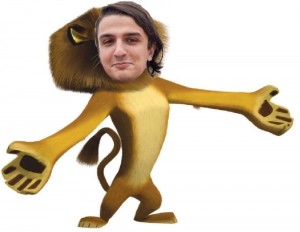 Create meme: I'm a fucking lion, Alex the Madagascar meme, I fag Alex the lion