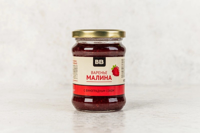 Создать мем: варенье малина, варенье клубничное вкусвилл, малиновое варенье вкусвилл