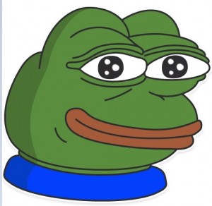 Create meme: stickers Pepe, the frog Pepe smiles, pepe the frog