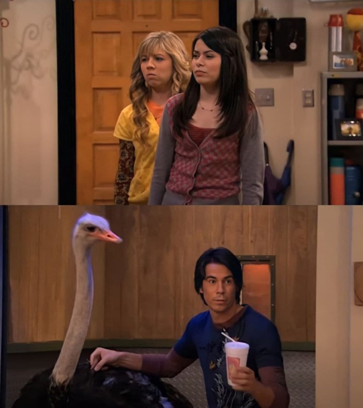 Create meme: iCarly, whatcha got there a smoothie, um whatcha got there a smoothie