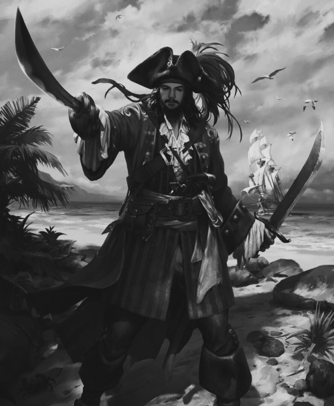 Создать мем: корсар пират, капитан пиратов арт, пираты карибского моря 3 постер