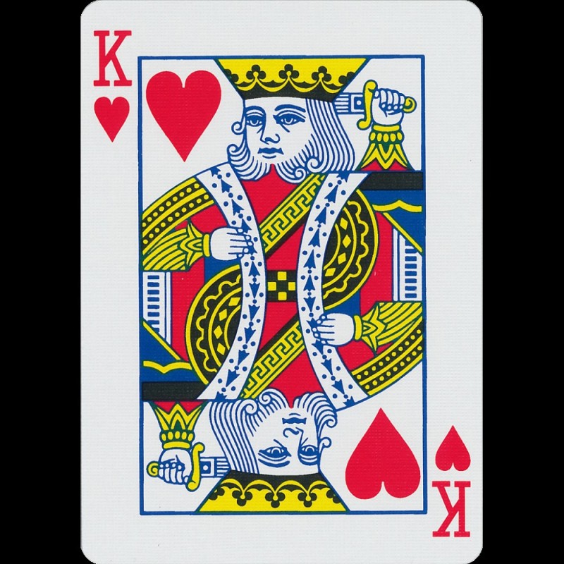 Create meme: playing cards, king of the card, fortune telling cards king of hearts