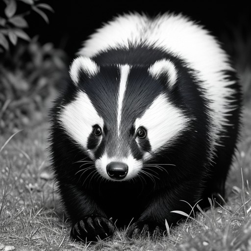 Create meme: badger , animal badger, little badger