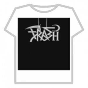 Создать мем: мужские футболки с принтом, t-shirt roblox trash gang, трэш ганг лого