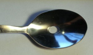Create meme: spoon silver 916 stamp star, spoon, spoon with a big hole