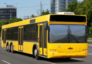 Create meme: bus, new trolleybuses, MAZ