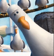 Create meme: seagulls from Nemo, Seagull from Nemo, Seagull from Nemo let