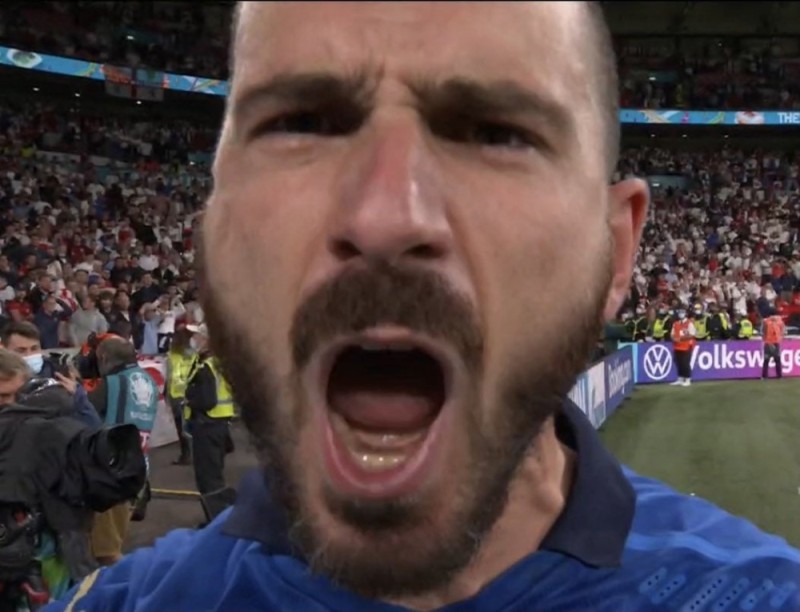 Create meme: Leonardo da Vinci, European Football Championship 2020, Leonardo Bonucci 