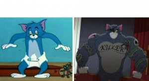 Create meme: Tom and Jerry kids, Tom and Jerry
