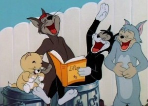 Create meme: meme of Tom and Jerry, Tom and Jerry funny