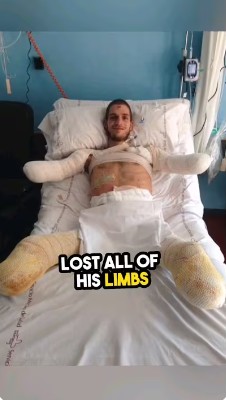 Create meme: amputated limbs, knee surgery, amputated arm