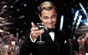 Create meme: Leonardo DiCaprio meme with a glass of, Leonardo DiCaprio with a glass of champagne, DiCaprio with a glass of