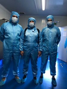 Создать мем: защитная одежда для санобработки, лаборатория, cleanroom wears