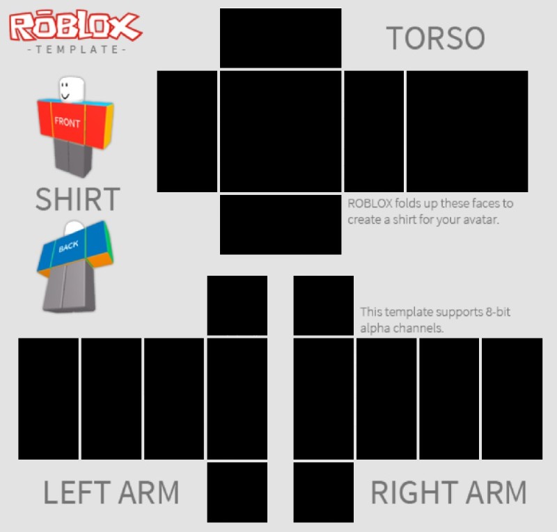 Создать мем: roblox shirt template, макет для одежды в роблокс, roblox template