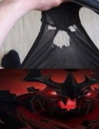 Create meme: horned demon, game diablo, the demon 