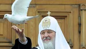 Создать мем: патриарх алексий ii голуби, кирилл, патриарх кирилл благовещение