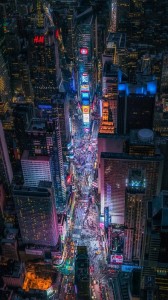Create meme: times square from the height, New York, new York times square