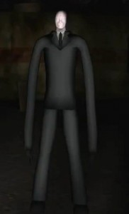 Create meme: spongebob patrick, slendermen