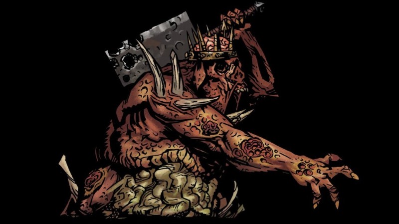 Create meme: darkest dungeon, Darkest dungeon boss Pig Prince, King of Pigs darkest dungeon