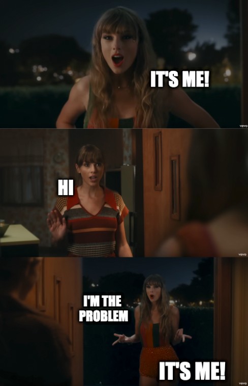 Create meme: screenshot , midnights taylor swift, memes 