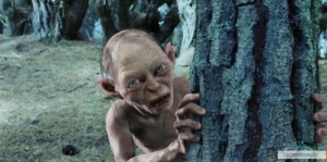Create meme: lord of the rings, the ring, smeagol