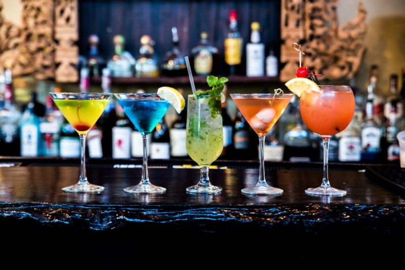 Create meme: cocktail at the bar, cocktail , cocktail bar