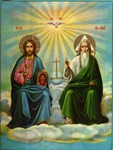 Create meme: God, Orthodox, the father and the son and the Holy spirit