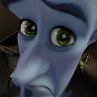 Create meme: Bernard megamind, Megamind: the death button, megamind Titan