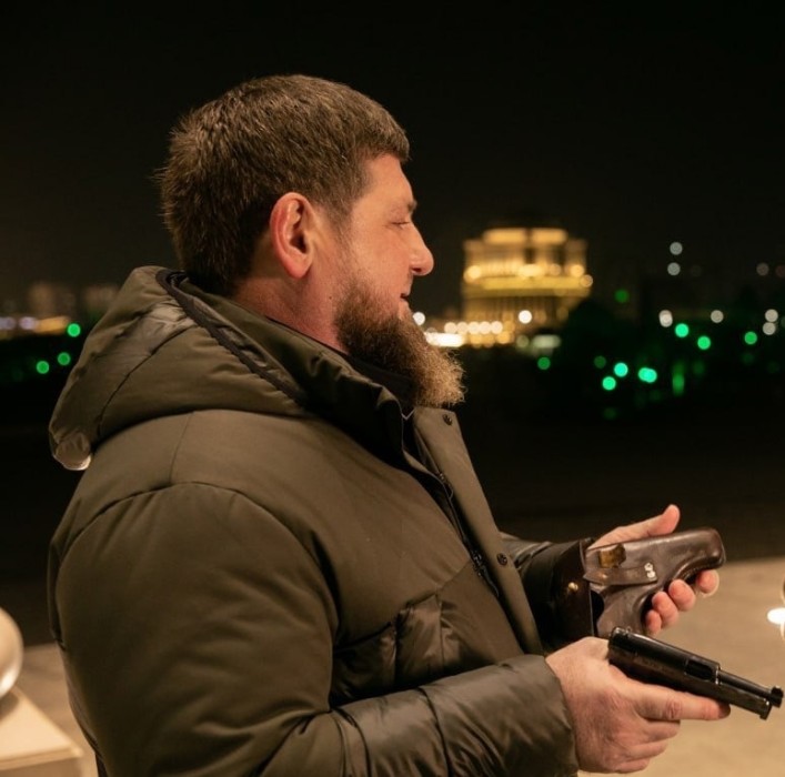 Create meme: Ramzan Kadyrov, the head of Chechnya , kadyrov latest