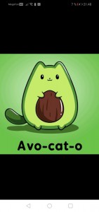 Создать мем: авокадо рисунок милый, милые рисунки авокадо, авокадо милое