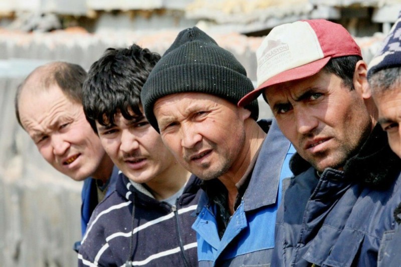 Create meme: migrants , migrant workers, migrant workers from Central Asia