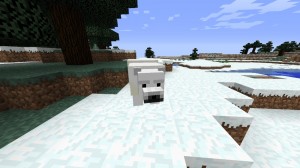 Create meme: minecraft 1 7 10, Minecraft, polar bear in minecraft