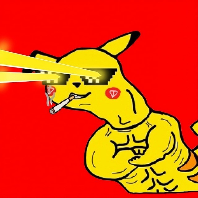 Create meme: about pikachu, pikachu with a machine gun, Angry pikachu