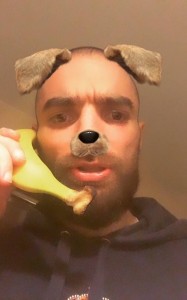 Создать мем: фотографии, мужское, snapchat dog