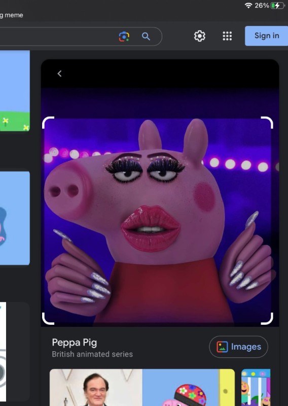 Create meme: peppa pig , I peppa pig, screenshot 