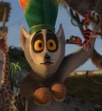 Create meme: Madagascar cartoon king, king Julian Madagascar 2, king Julian with coconuts