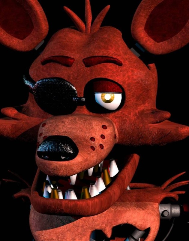 Create meme: foxy fnaf, animatronik , foxy animatronik