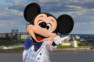 Create meme: Mickey mouse in Kazan on 31 August 2016