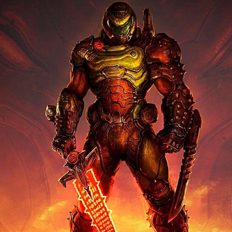 Create meme: doom hell, doom 2016 executioner of rock, doom 