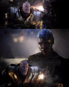 Create meme: Thanos, memes Avengers finale Thanos, Thanos the final memes